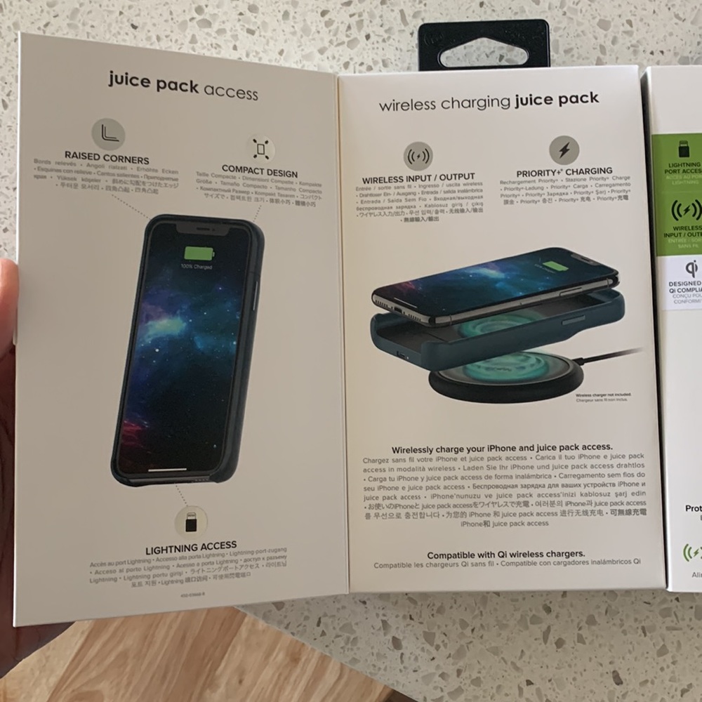 Mophie Juice Pack Protective Case (Blue)